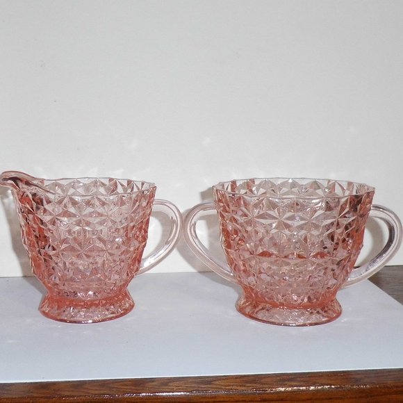 Buttons & Bows - Sugar & Creamer Set - Collectible - Picture 4 of 5